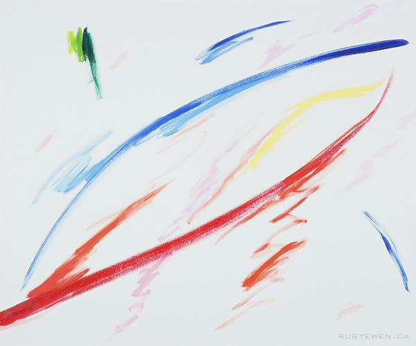 2006 Ruby Ewen - Soulfire 1 - 107 x 127 cm 42 x 50 in